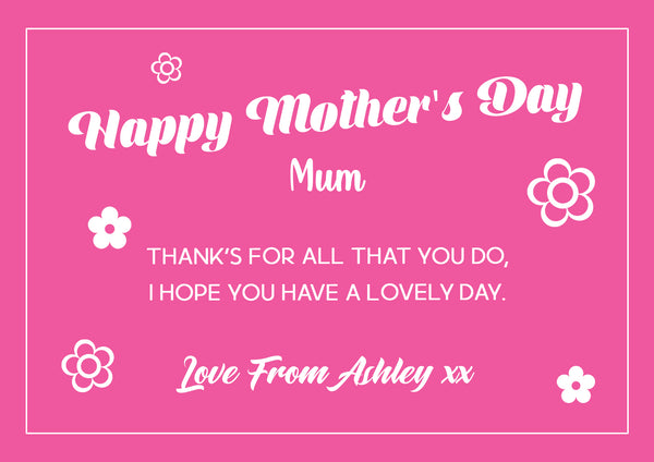 Vegan Mothers Day brownie box x 12